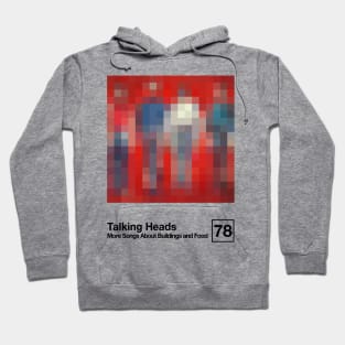 Talking Heads / Minimalist Style Graphic Artwork Design Hoodie